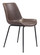Byron Dining Chair in Brown, Black (339|101777)