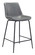 Byron Counter Chair in Gray, Black (339|101775)