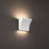 Cornice LED Wall Sconce in White (34|WS-57205-30-WT)