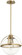Meridian Globe Pendants One Light Pendant in Aged Brass (19|88-15-80)