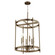 Hamilton Six Light Entry in Dark Brass (19|863-6-81)