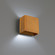 Boxi LED Wall Sconce in Aged Brass (34|WS-45105-35-AB)