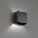 Boxi LED Wall Sconce in Black (34|WS-45105-27-BK)