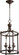 Rossington Three Light Entry Pendant in Oiled Bronze (19|6822-3-86)