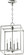 Cuboid Entries Four Light Entry Pendant in Polished Nickel (19|6731-4-62)