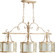 Salento Three Light Island Pendant in Persian White (19|6506-3-70)