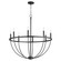 Tribute Eight Light Chandelier in Matte Black (19|6374-8-59)