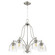 Barkley Five Light Chandelier in Satin Nickel|Clear Seeded (19|6369-5-265)