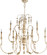 Salento Nine Light Chandelier in Persian White (19|6206-9-70)