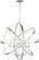 Celeste Six Light Chandelier in Polished Nickel (19|6009-6-62)