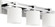 KAPLAN Three Light Vanity in Chrome (19|5369-3-14)
