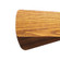 52 in. Fan Blade Series Fan Blades in Medium Oak|Walnut (19|5255024121)