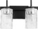 520 Lighting Series Two Light Vanity in Textured Black (19|520-2-69)