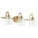 Reyes Three Light Vanity in Aged Brass (19|5060-3-280)