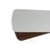 42 in. Fan Blade Series Blade in Satin Nickel|Walnut (19|4256524121)