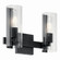 Jemsa Two Light Vanity in Black (12|55167BK)