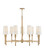 Fenwick LED Chandelier in Heritage Brass (13|46456HB)