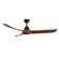 Baylor 60''Ceiling Fan in Matte Black/Dark Walnut (347|CF77860-MB/DW)