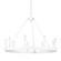 Alastair Nine Light Chandelier in Matte White (62|1017-9 WHT)