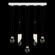 Aria LED Linear Pendant in White (48|100006-2-11444)