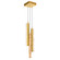 Stagger LED Mini Pendant in Brass (401|1588P6-3-624)