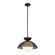 Perth One Light Pendant in Matte Black/Opal Glass (452|PD490114MBOP)