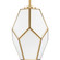 Latham One Light Pendant in Vintage Gold (54|P500435-078)