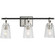 Cassell Three Light Bath & Vanity in Brushed Nickel (54|P300482-009)