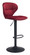 Salem Bar Chair in Red, Black (339|101716)