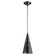 Mesh Cone Pendants One Light Pendant in Matte Black (19|1316-59)