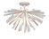 Confluence Six Light Flush Mount in Piastra White (29|N1906-792)