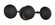 Undertas Three Light Wall Sconce in Textured Black (42|P1315-076)