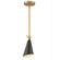 Calder One Light Mini Pendant in Natural Brass (45|89212/1)