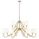 Gianna 12 Light Chandelier in Modern Gold (224|7509-12-60MGLD)