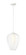 Savanti One Light Pendant in Textured White (224|7507-12TW)