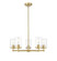 Thayer Five Light Chandelier in Luxe Gold (224|742-5LG)
