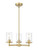 Thayer Three Light Chandelier in Luxe Gold (224|742-3LG)