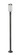 Leland LED Outdoor Post Moun Fixture in Sand Black (224|5005PHM-567P-BK-LED)