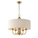 Bongo Five Light Pendant in Natural Aged Brass (16|10015OMNAB)