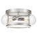 Trilogy Two Light Flush Mount in Brushed Nickel (10|TRG1612BN)