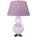 Double Gourd One Light Table Lamp in Matte Lily Glazed Ceramic w/Antique Silvered (165|MLY59L)