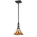 Asheville One Light Mini Pendant in Valiant Bronze (10|TFAS1507VA)