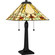 Tiffany Two Light Table Lamp in Matte Black (10|TF5623MBK)