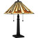 Tiffany Two Light Table Lamp in Matte Black (10|TF5621MBK)