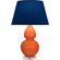 Double Gourd One Light Table Lamp in Pumpkin Glazed Ceramic w/Lucite Base (165|A675N)