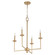 Eldorado Four Light Chandelier in Aged Brass (19|6005-4-80)