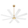 Rosales 60'' Patio Fan in Aged Brass (19|33608-80)