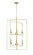 Nellis Eight Light Pendant in Modern Gold (59|3248-MG)