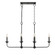 Freesia Six Light Chandelier in Matte Black (59|29806-MB)