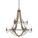 Shire Nine Light Chandelier in Rustic Black (10|SHR5009RK)